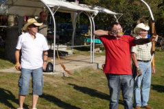Abschlussschießen der Bogensport-Gruppe 02. Oktober 2011